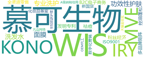 企业词云
