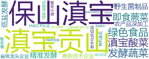 企业词云