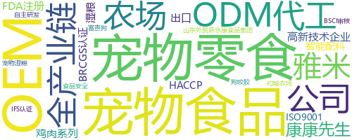 企业词云