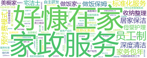 企业词云